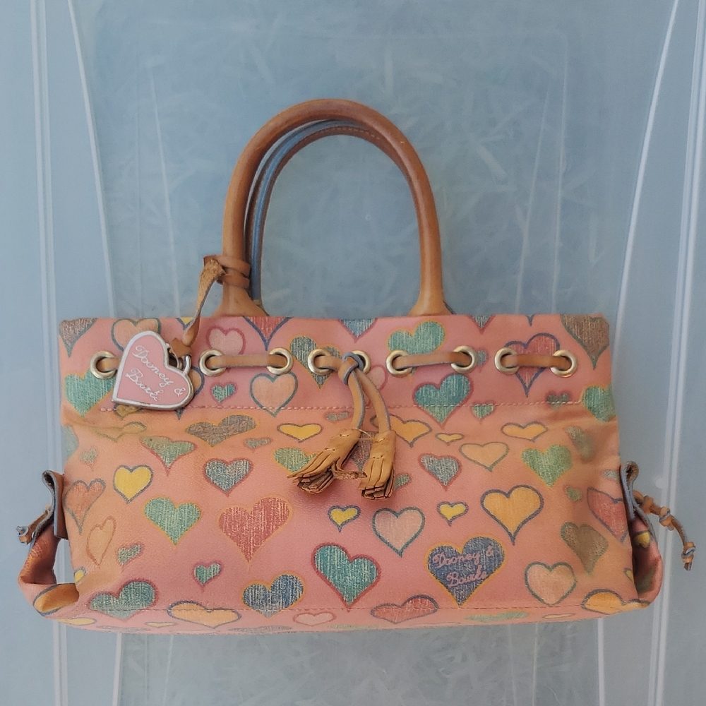 Dooney & Bourke Multicolor Heart Satchel